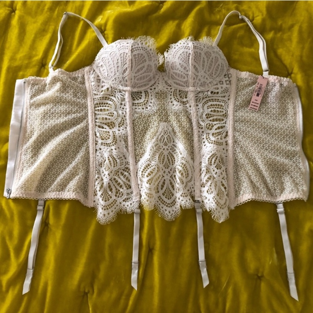 Victoria’s Secret garter corset